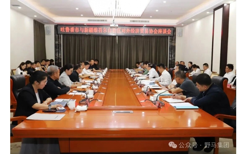 陈刚总经理约请义乌市当局来疆调查团赴吐鲁番市调研互换